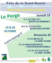 Fête de la Saint-Seurin 2019