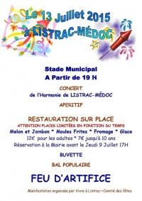 Fête Nationale 2015