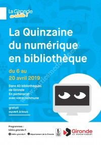 Quinzaine du Numérique en bibliothèque