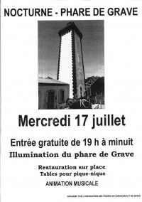 Nocturne du Phare de Grave