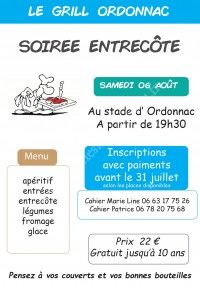 Soirée Entrecôte