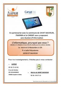 L'informatique pourquoi pas vous ?