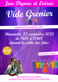 Le vide-grenier du Comité des Fêtes