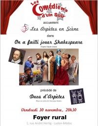 On a failli jouer Shakespeare