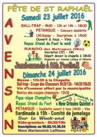 Fête de Saint-Raphaël 2016