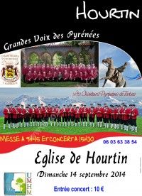 Concert Grandes Voix des Pyrénées