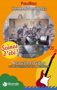 Concert : Acousteel Gang L'Acousteel se fait la belle 2.0