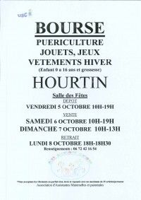 Bourse à la Puériculture, Jouets, Jeux, Vêtements d'Hiver