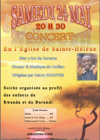 Concert Amahoro-Paix
