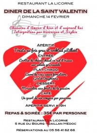 Soirée Saint-Valentin