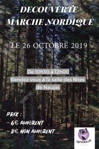 Découverte Marche Nordique