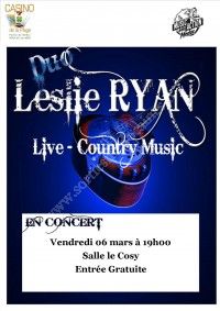 Concert gratuit - Leslie Ryan