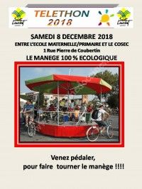 Pédaler, pour faire tourner le manège !!