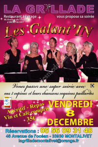 Repas Spectacle : Les Galant'IN