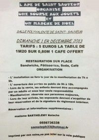Marché de Noël et Bourse aux Jouets