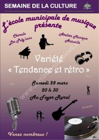 Soirée Variété Tendance et Rétro