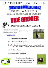 Vide Grenier 1er Mai