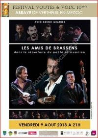 Festival Voûtes et Voix - Les Amis de Brassens