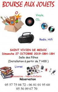 Bourse aux jouets, accessoires et vêtements