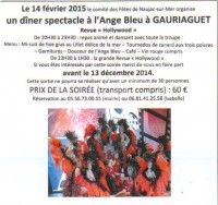 Sortie diner spectacle