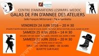 Galas de fin d'année des ateliers du CALM