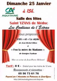 Théâtre Les Coulisses de l'Estran vous proposent...