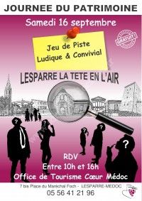 Jeu de Piste Ludique & Convivial - Journées du Patrimoine