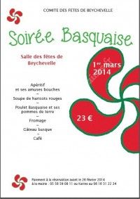 Soirée Basquaise