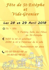 Fête et Vide Grenier de St-Estèphe