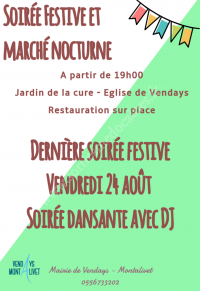 Soirée Festive & Marché Nocturne