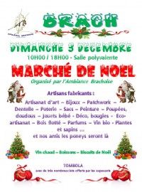 MARCHE DE NOEL de l'Ambiance Brachoise
