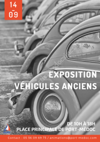 Exposition Véhicules Anciens à Port-Médoc