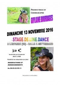 Stage de Line Dance