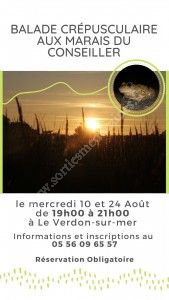 Balade Crépusculaire - Les Marais du Conseiller