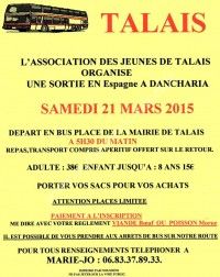 Sortie en Espagne - Dancharia