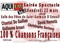 Soirée Spectacle : 100% Chansons Françaises