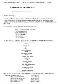 Cérémonie patriotique