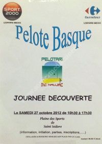 Journée Découverte Pelote Basque