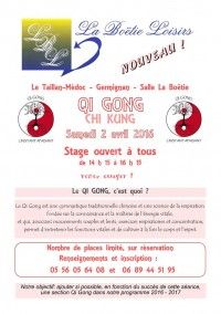 Stage de Qi Gong