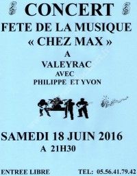 fête de la musique chez max