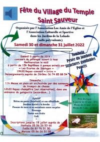 Fête du Village 2022