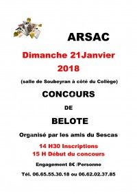 Concours de belote