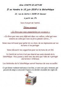 2ème Comité de Lecture