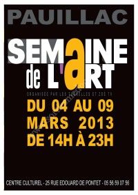 Semaine de l'art 2013