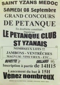 Concours de Pétanque