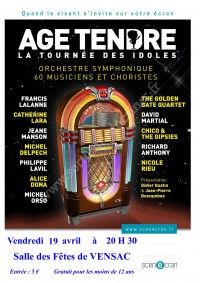 ScènEcran - Age Tendre, La Tournée des Idoles