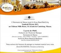 Concert du Brass Band BorGiacq