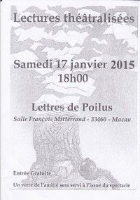 Lectures Théâtralisées