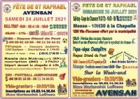 Fête de Saint-Raphaël 2021