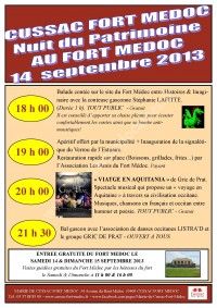 Nuit du Patrimoine au Fort Médoc